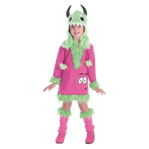 Costume enfant de Mimosa monstre vert