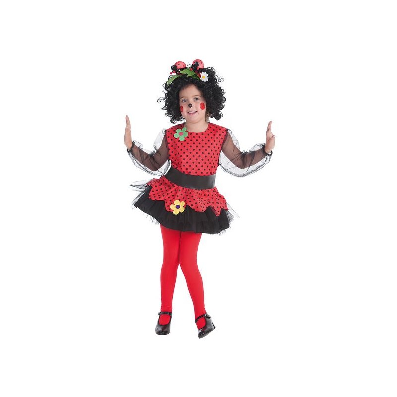 Fille de coccinelle enfant costume