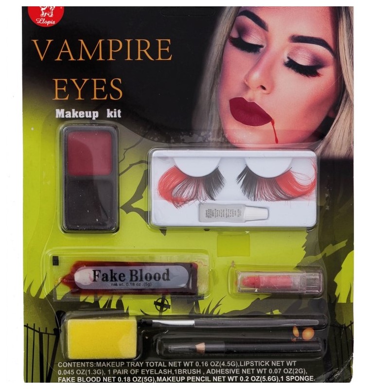 Vampira maquillage en Septembre