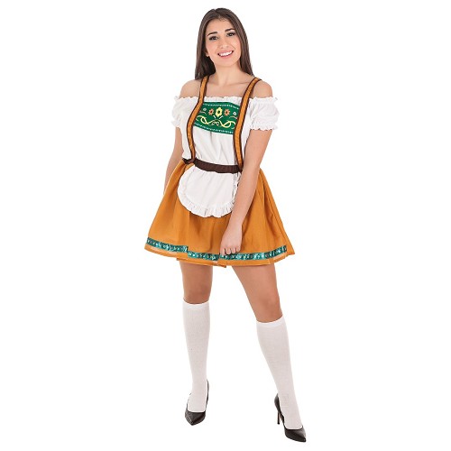 Oktoberfest - Oktoberfest - Bas / chaussettes Tyrol blanc pour