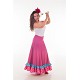 Falda Sevillana Fuxia Baile