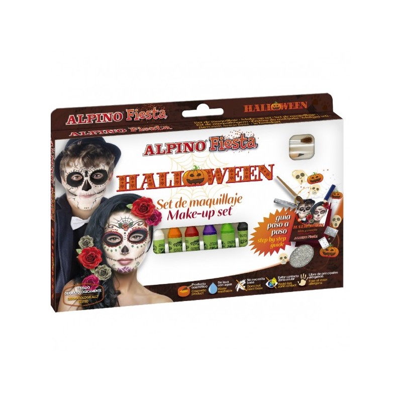 Maquillaje Set Halloween 6 Und.