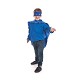 Disfraz Capa Mask Azul