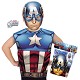 Capitan America Partytime Set Infantil