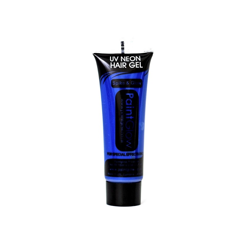 Maquillaje Gel Pelo Uv Azul 10Ml.