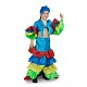 Disfraz Rumbera Azul