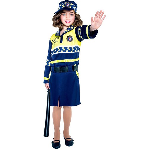 Disfraz Policia Local Niña Infantil