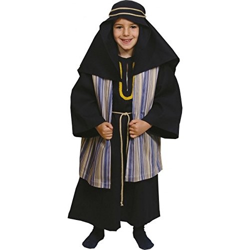 Disfraz Hebreo Negro Y Listado Infantil