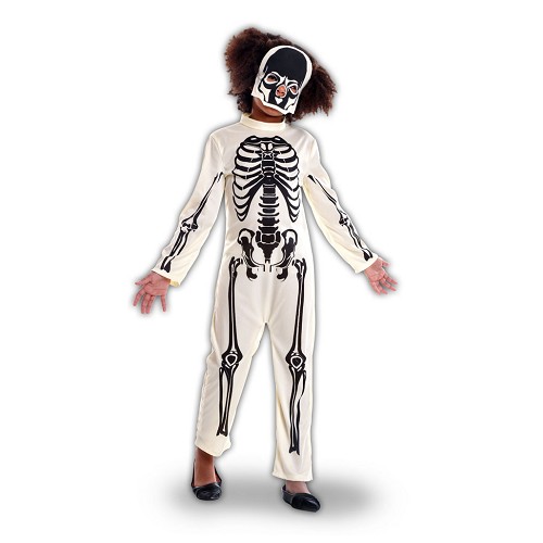 Disfraz Esqueleto Blanco Infantil