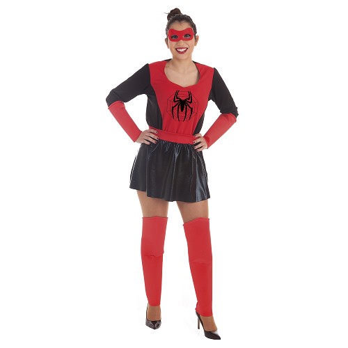 Disfraz Super Heroina Araña Adulto