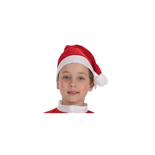 Gorro Papa Noel Infantil - 8 a 12 años