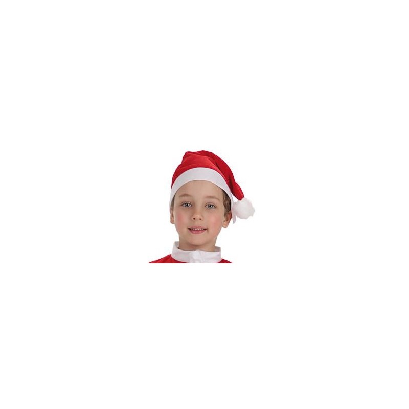 Gorro Papa Noel Infantil - 8 a 12 años