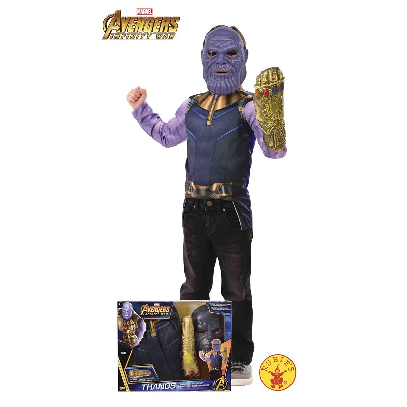 Disfraz Thanos con Pecho Caja Infantil