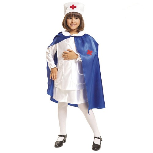 Disfraz Enfermera Con Capa Infantil