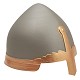 Casco Medieval Plateado