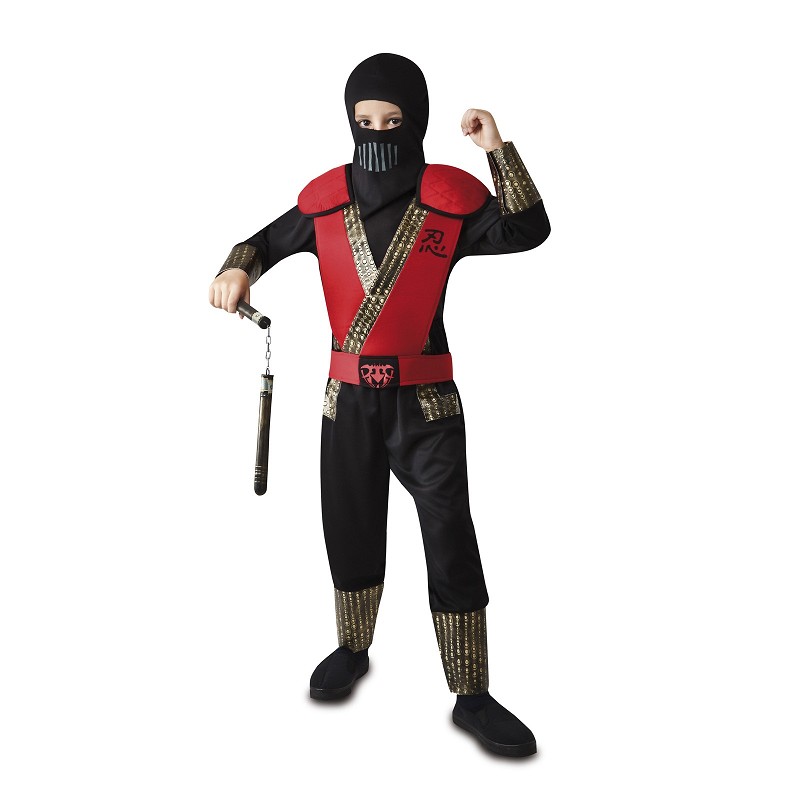 Disfraz Ninja Rojo Niño