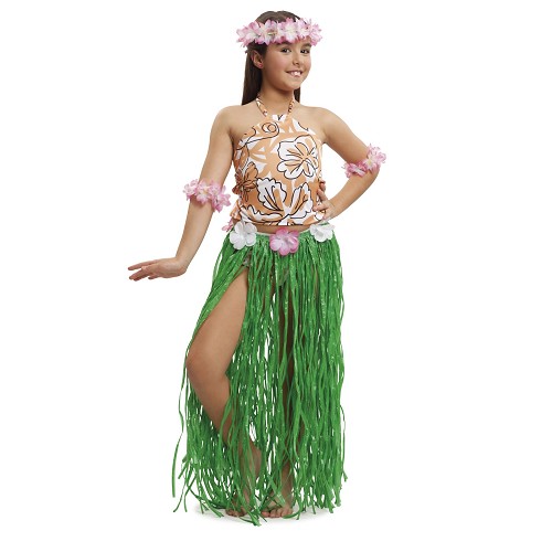 Disfraz Hawaiana Chic Niña
