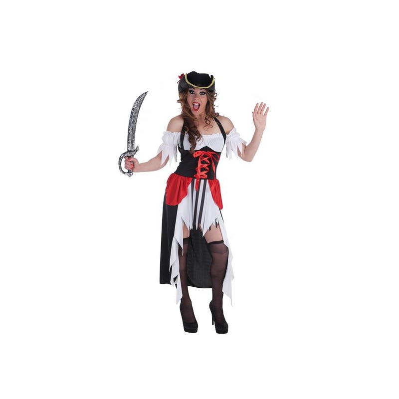 Fille de pirate adulte costume