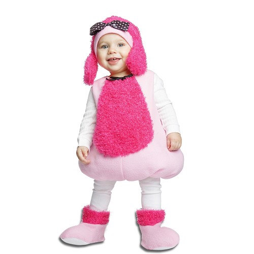 Disfraz Pequeña Poodle Rosa Infantil
