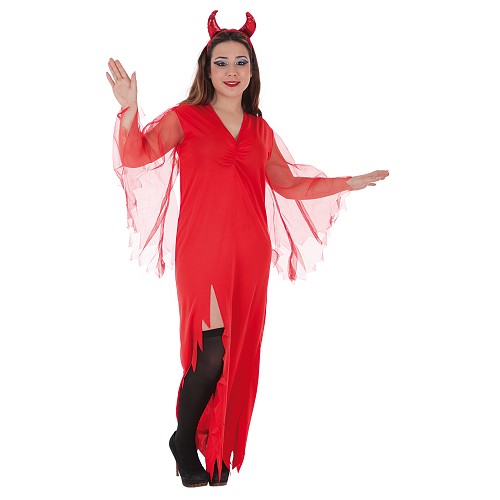 Costume adulte rouge Demonia