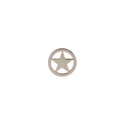Placa De Sheriff Metal 6 Cm