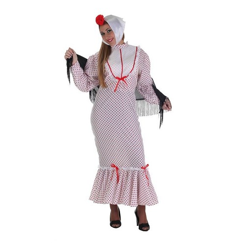 Costume adulte Chulapa rouge