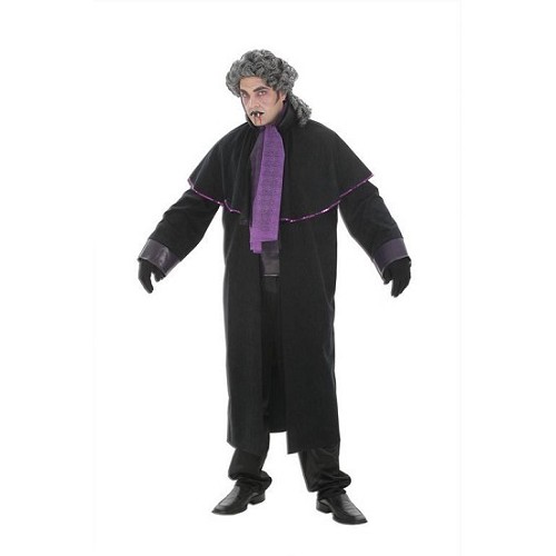 Purple costume adulte Vampire sans perruque