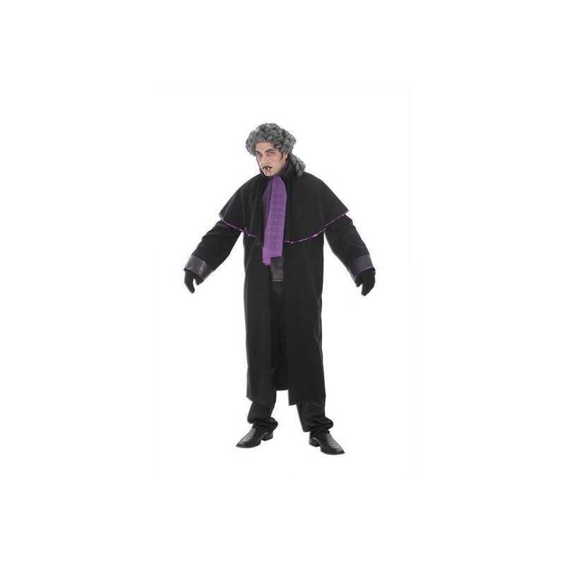 Purple costume adulte Vampire sans perruque