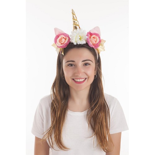 Diadema Unicornio Rosa