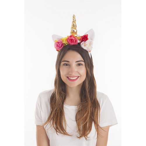 Diadema Unicornio Blanco