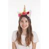 Diadema Unicornio Blanco