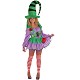 Costume adulte Duendecilla vert