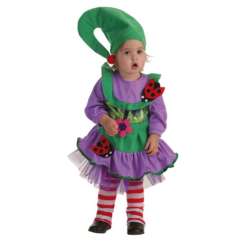 Costume bébé Duendecilla vert (0 à 12 mois)