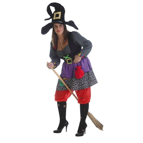 Costume adulte sorcière Colorines