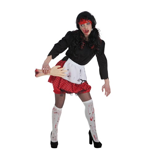 Costume adulte de fille Zombie