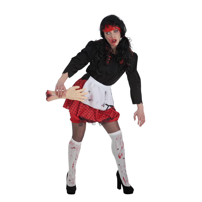 Costume adulte de fille Zombie