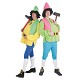 Midget adulte costume jaune T-Xl