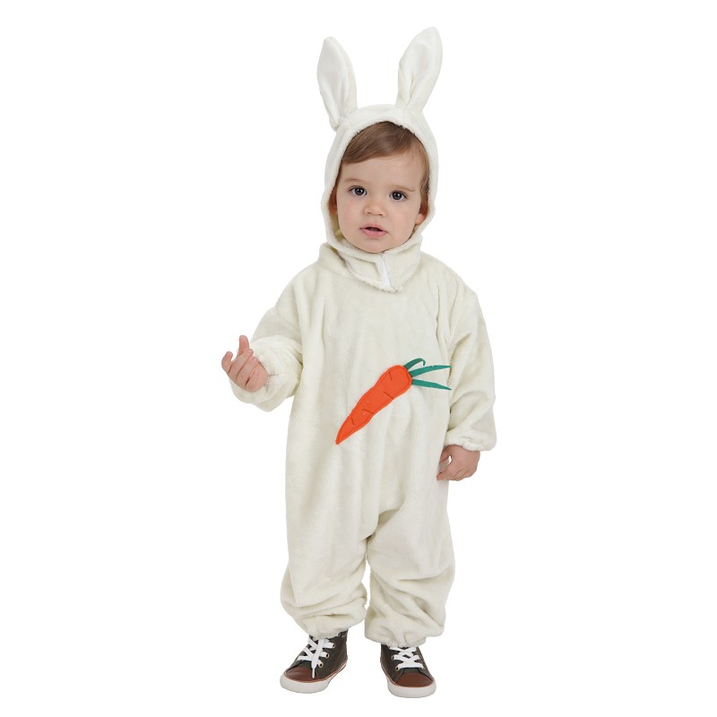 Costume bébé lapin carotte (0-12 mois)