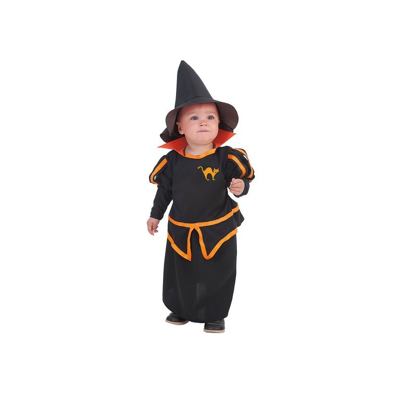 Costume de sorcière bébé Carol (0-12 mois)