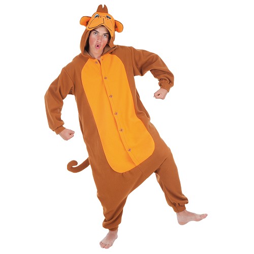 Costume adulte singe drôle T-Xl