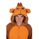 Costume adulte singe drôle T-Xl