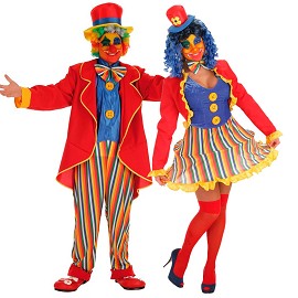 Costumes de Clown Lolo et Lola