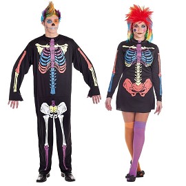 Costumes Skeleto Coloré